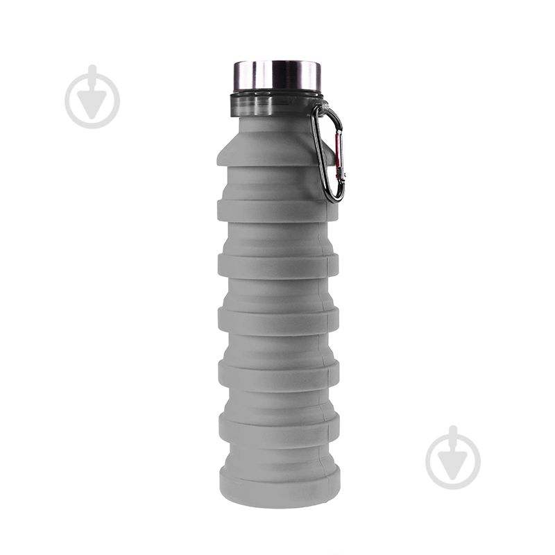 Пляшка для води Kambukka PAGODA силіконова 550 мл 3000B-88 - фото 1