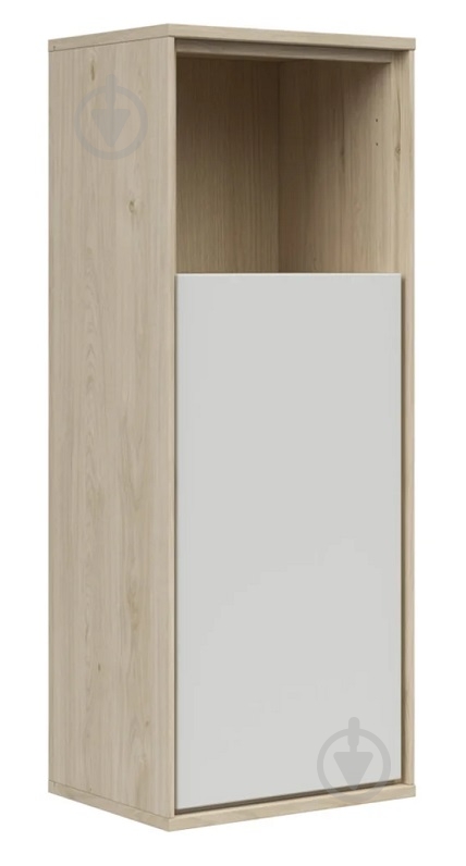 Стелаж BRW EMA 1д 1000х360х340 мм джексон горіх гікорі/світло-сірий (S593-SFW1D_A-ORJ/JSZ-FMIX70-KPL01) - фото 1 Стелаж BRW EMA 1д 1000х360х340 мм джексон горіх гікорі/світло-сірий (S593-SFW1D_A-ORJ/JSZ-FMIX70-KPL01) - фото 1