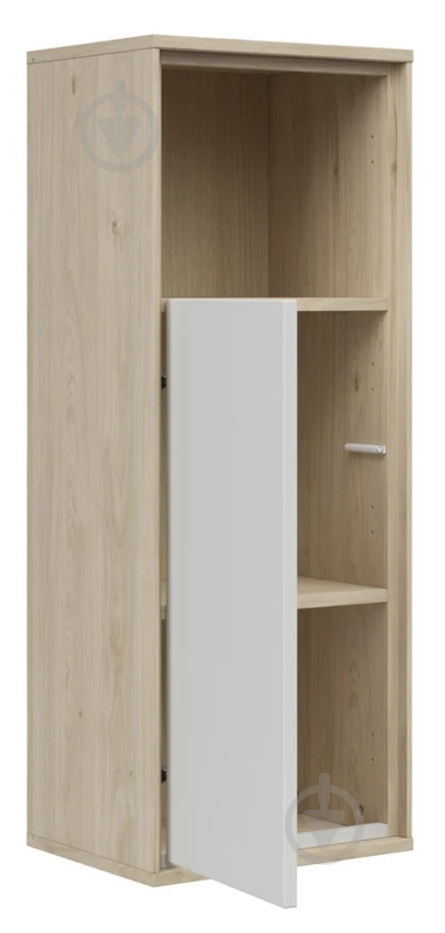 Стелаж BRW EMA 1д 1000х360х340 мм джексон горіх гікорі/світло-сірий (S593-SFW1D_A-ORJ/JSZ-FMIX70-KPL01) - фото 3 Стелаж BRW EMA 1д 1000х360х340 мм джексон горіх гікорі/світло-сірий (S593-SFW1D_A-ORJ/JSZ-FMIX70-KPL01) - фото 3