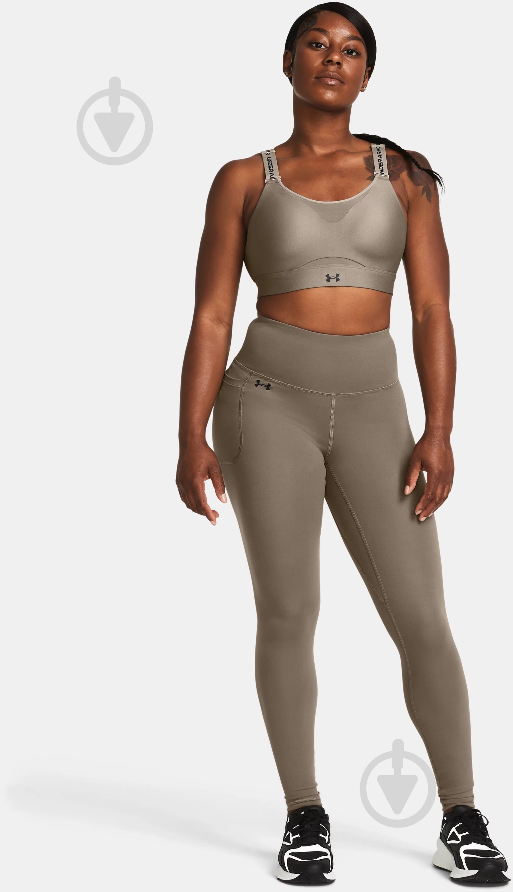 Лосины Under Armour MOTION LEGGING 1361109-200 коричневый - фото 2
