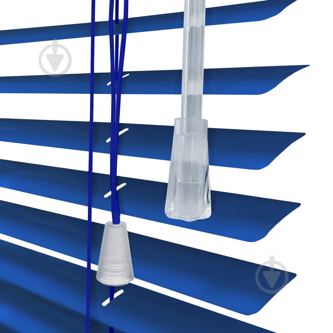 Жалюзи Rollotex алюминиевые горизонтальные с фиксацией 33х160 см синие глянцевые - фото 4 Жалюзи Rollotex алюминиевые горизонтальные с фиксацией 33х160 см синие глянцевые - фото 4
