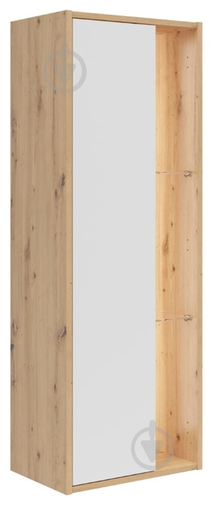 Стелаж BRW GAP 1д 1400х470х370 мм дуб артізан/білий (S572-SFW1D-DASN/BI-FMIX70-KPL01) - фото 1 Стелаж BRW GAP 1д 1400х470х370 мм дуб артізан/білий (S572-SFW1D-DASN/BI-FMIX70-KPL01) - фото 1