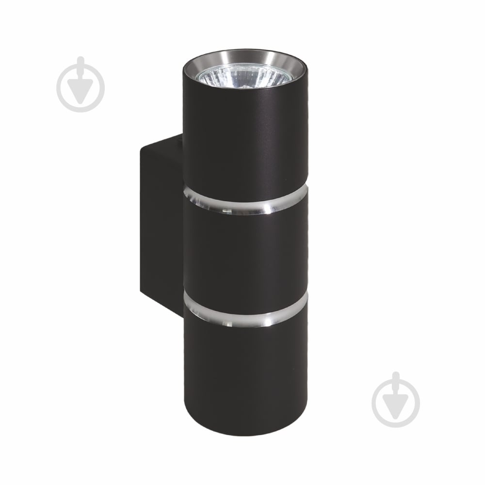 Світильник настінний ARDERO GU10 чорний/хром ML389-2 b - фото 2