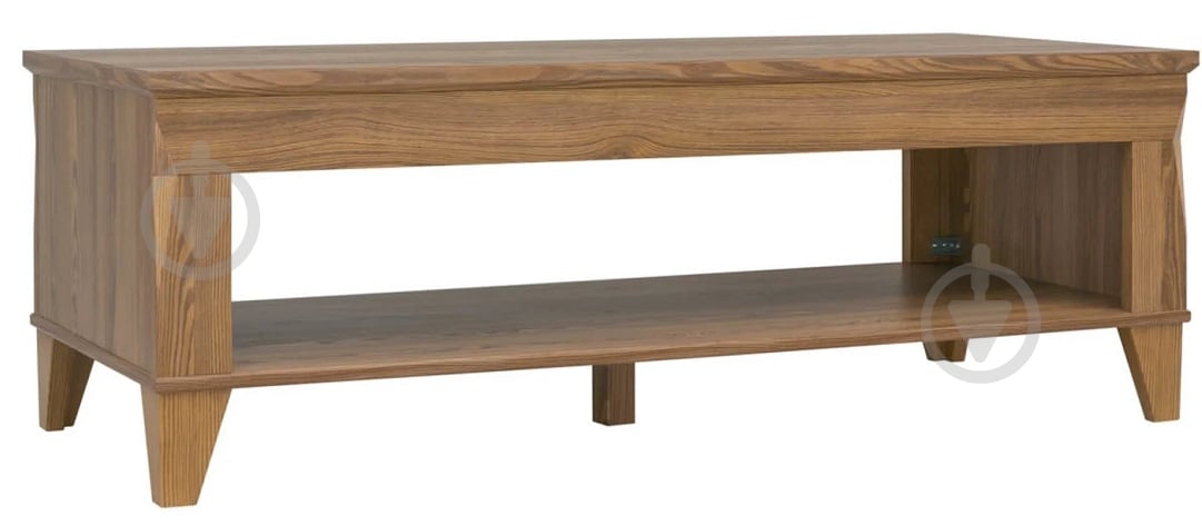 Стіл журнальний BRW BERGEN 1300x550x450 мм модрина сібіу золотиста/(S359-LAW/130-MSZ) - фото 1