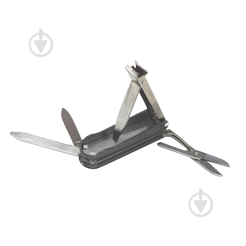 Мультитул Bergamo маникюрный Nail графитовый 990MT-11 - фото 1 Мультитул Bergamo маникюрный Nail графитовый 990MT-11 - фото 1