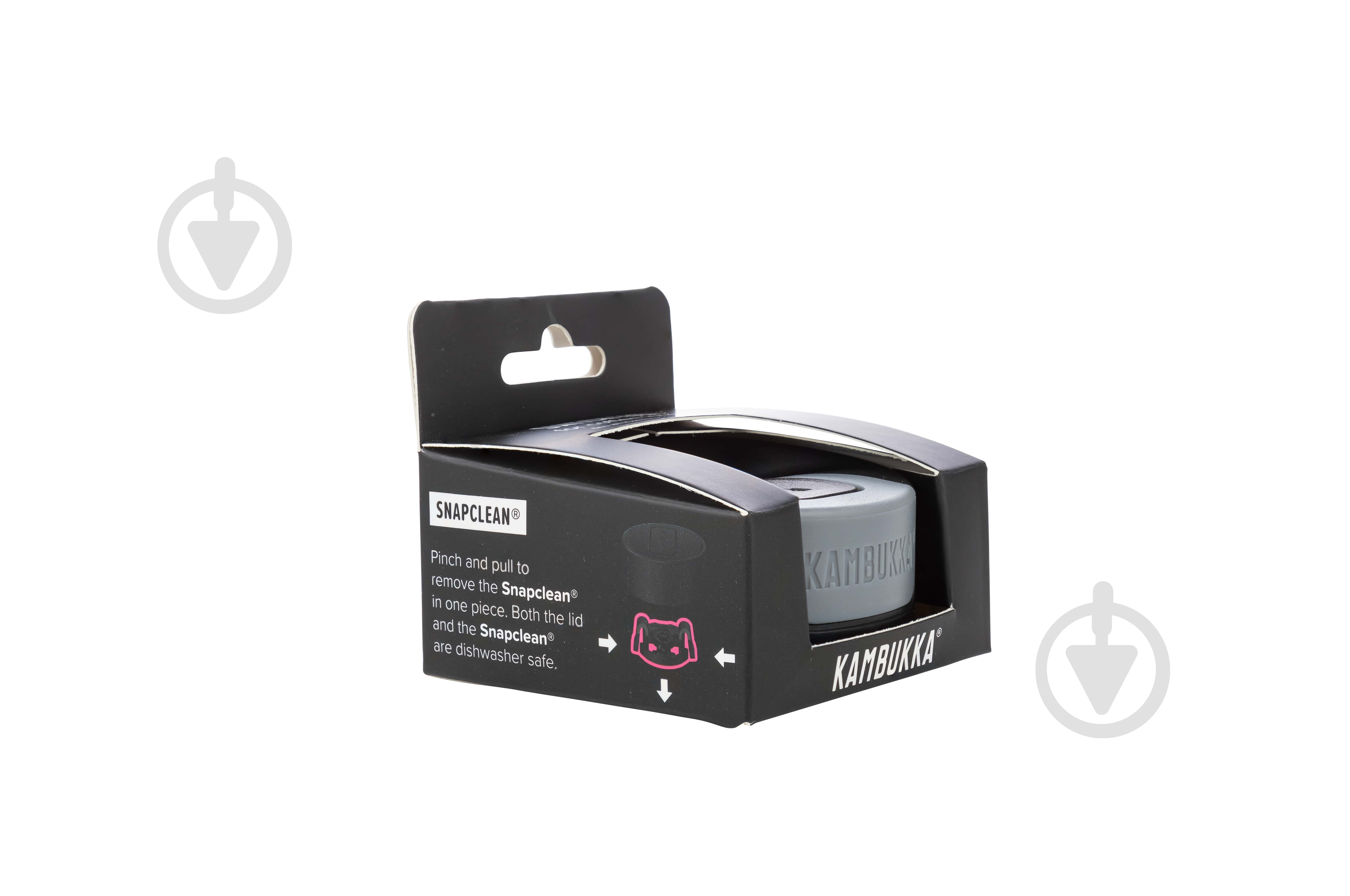 Кришка Kambukka Switch з технологією Snapclean чорна - фото 4