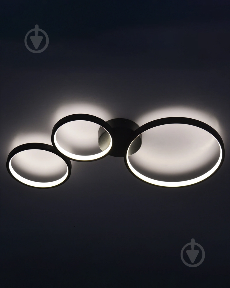 Світильник стельовий Goldlux Flamenco 33 Вт чорний 4000 К 331014 - фото 3 Світильник стельовий Goldlux Flamenco 33 Вт чорний 4000 К 331014 - фото 3