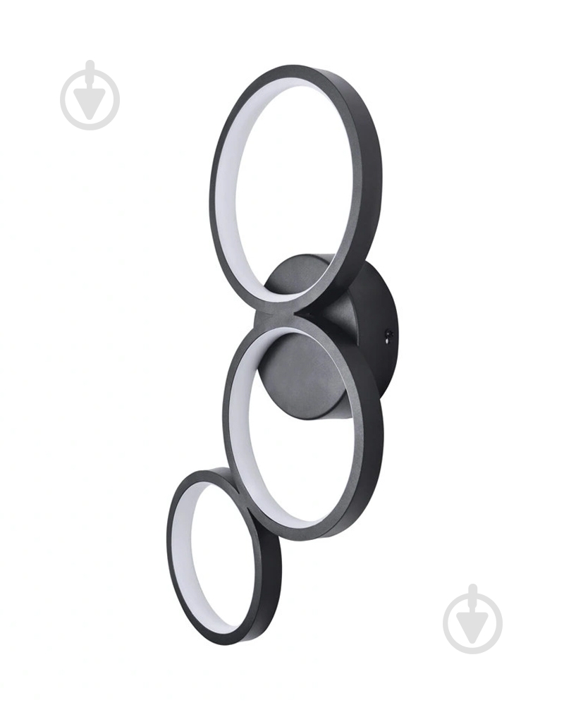 Світильник настінний Goldlux Flamenco LED-модуль чорний 331038 - фото 9