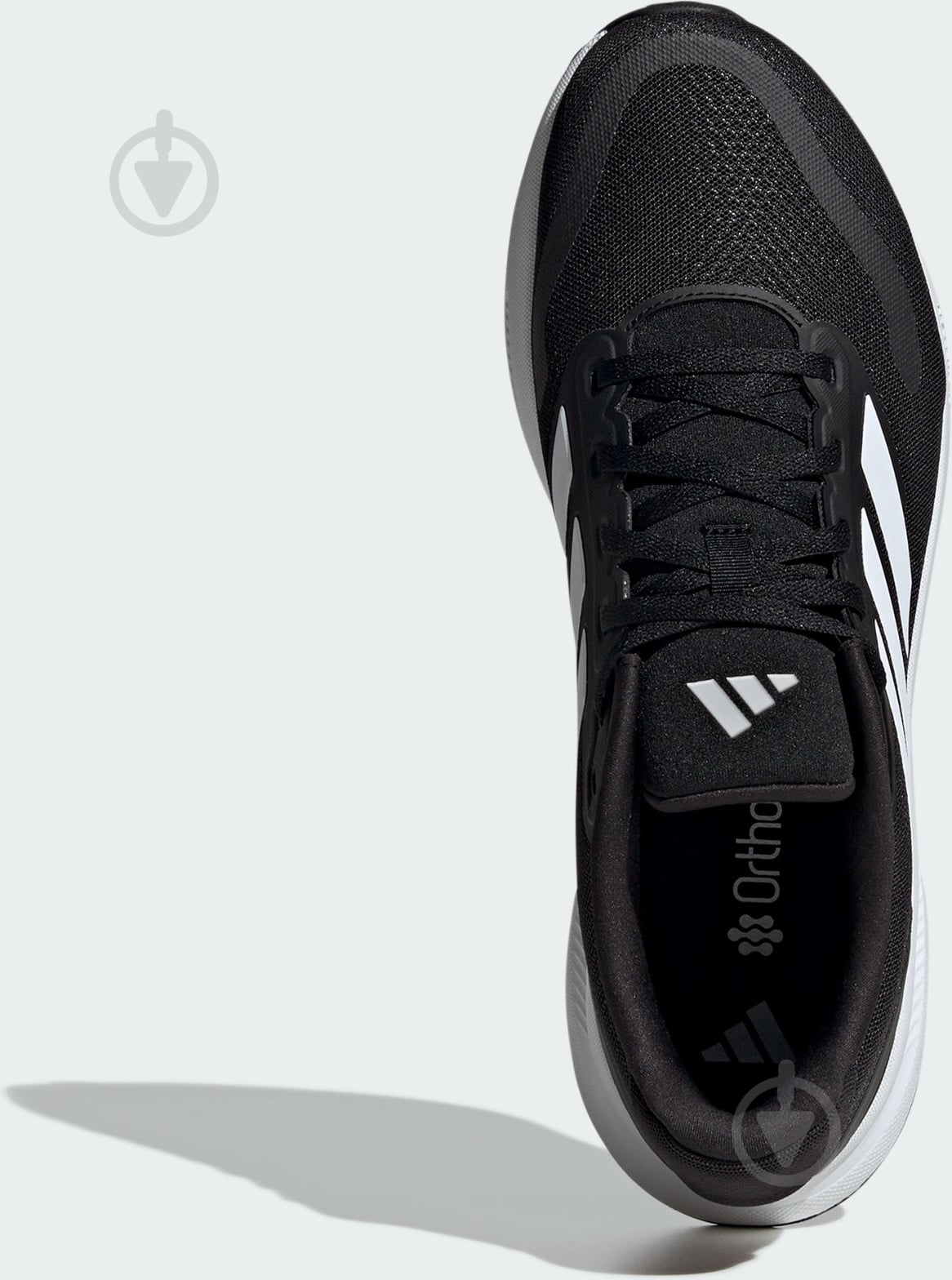 Кросівки чоловічі Adidas Runfalcon 5 Wide IE0552 р.42 чорні - фото 5