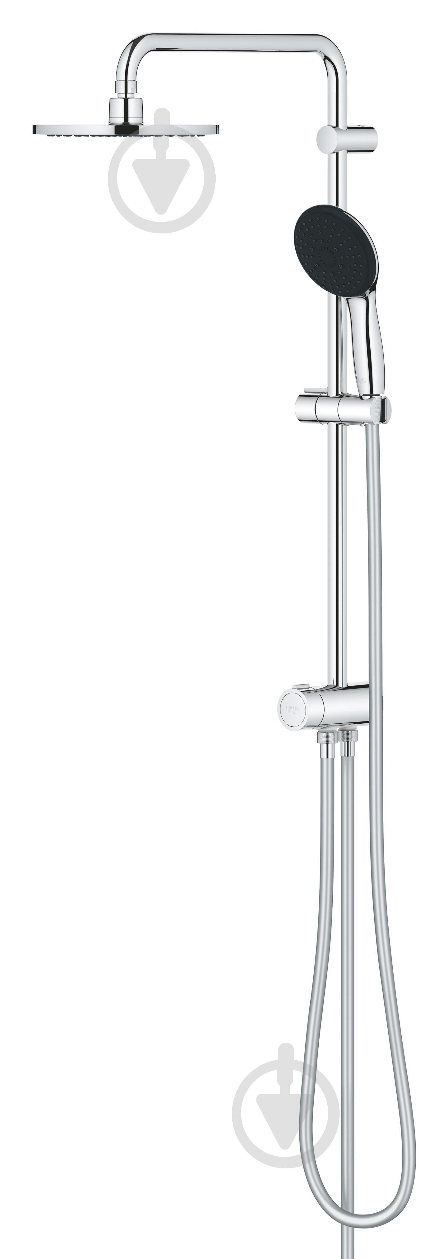 Душевой набор Grohe смеситель для ванны Quickfix Vitalio Start 200 (24335001) + душевая система Vitalio Start 200 (26991001) - фото 7