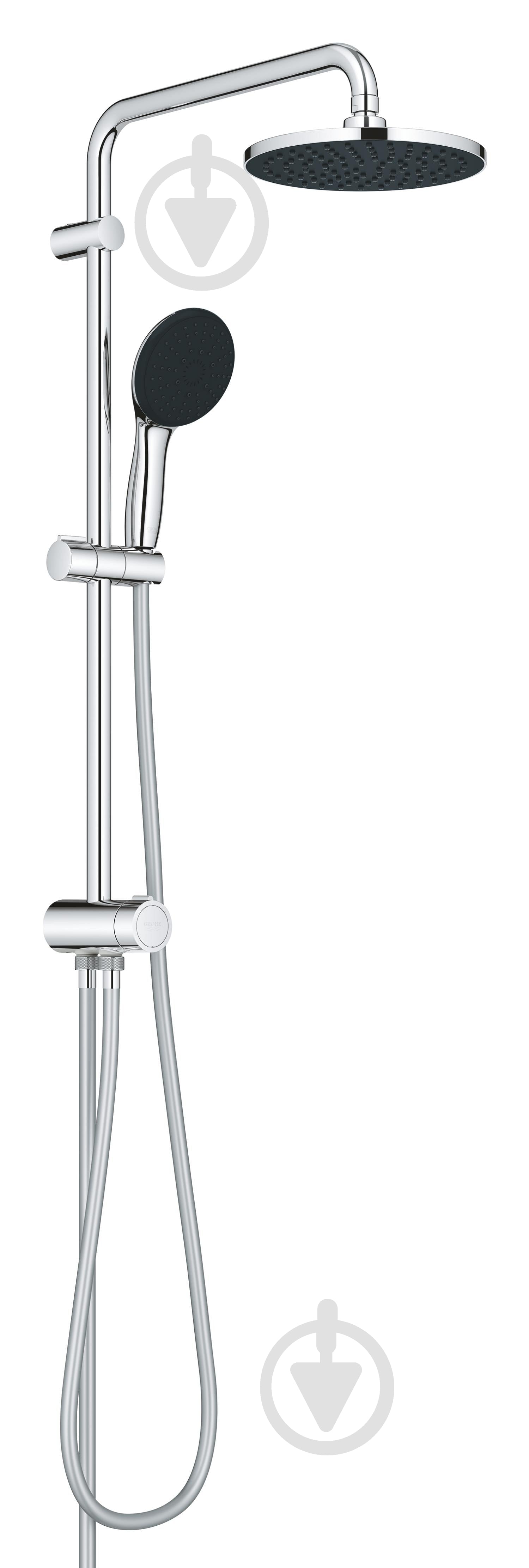 Душевой набор Grohe смеситель для ванны Quickfix Vitalio Start 200 (24335001) + душевая система Vitalio Start 200 (26991001) - фото 8