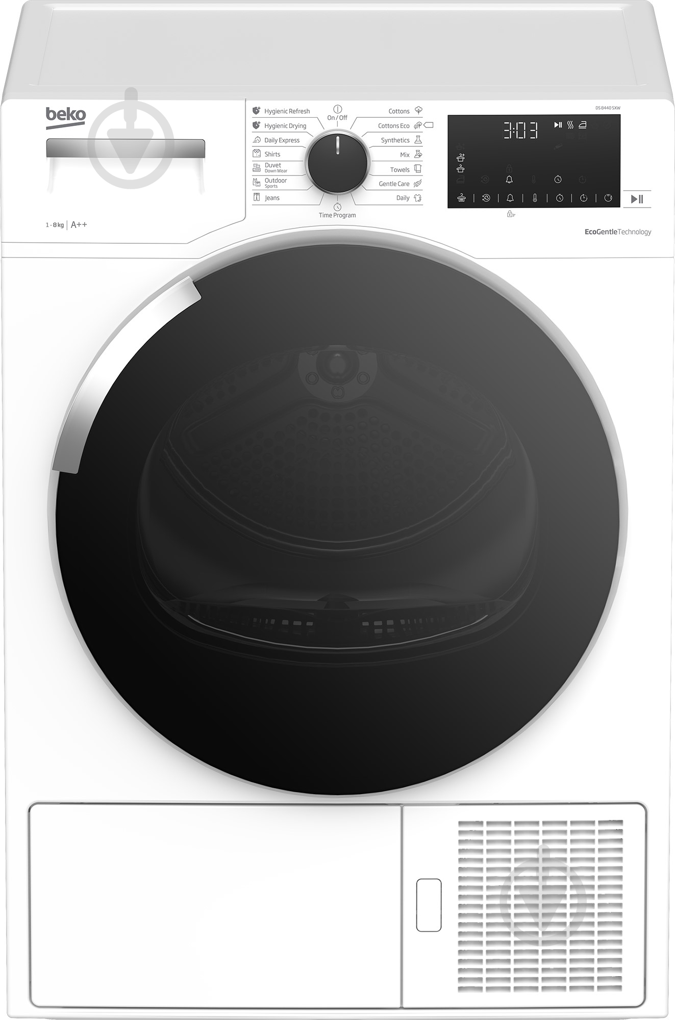 Сушильная машина Beko DS8440SXW - фото 2 Сушильная машина Beko DS8440SXW - фото 2