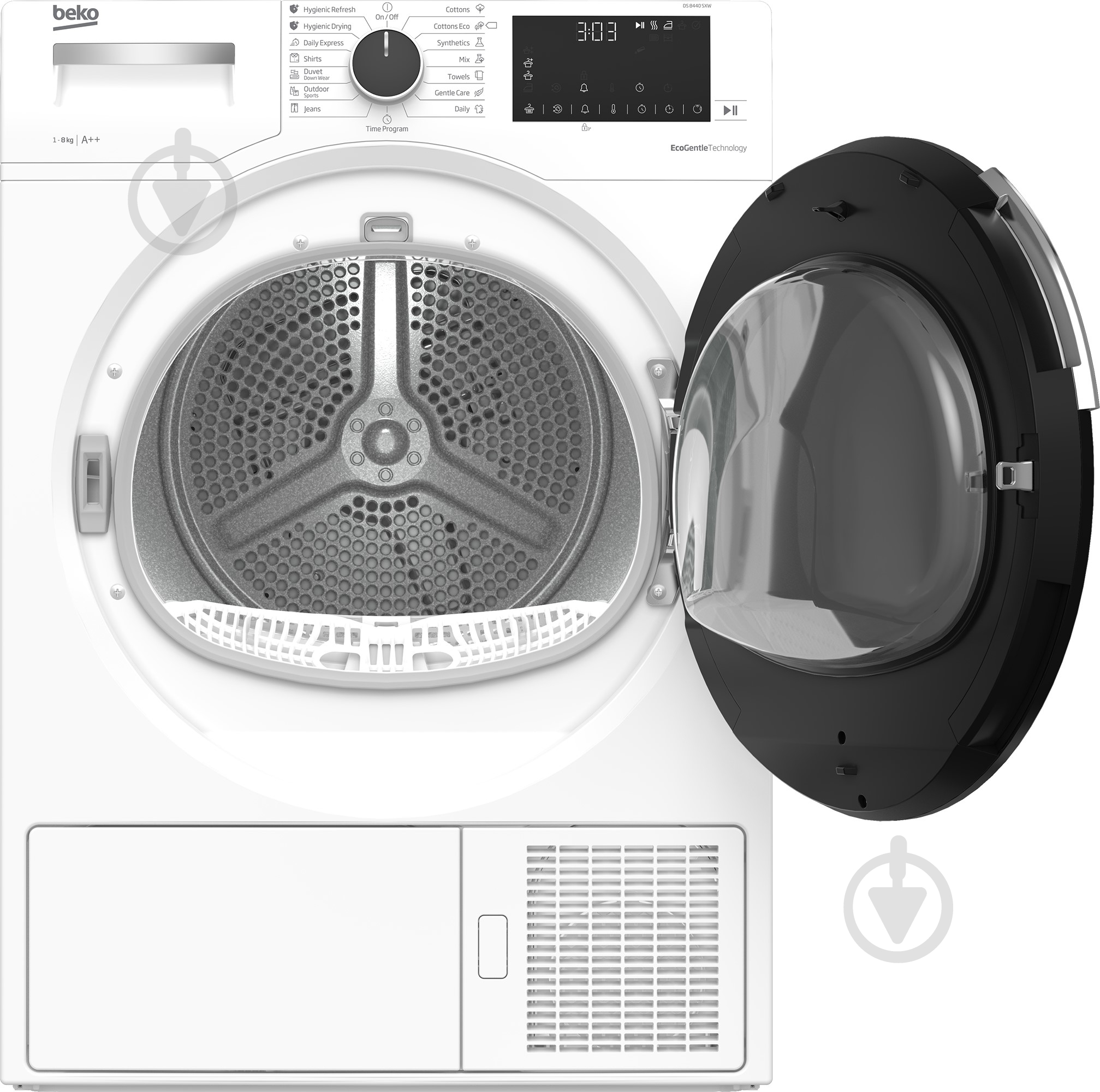 Сушильная машина Beko DS8440SXW - фото 3 Сушильная машина Beko DS8440SXW - фото 3