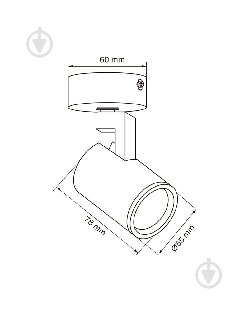 Спот Goldlux Lynx 1x10 Вт GU10 черный 328687 - фото 4 Спот Goldlux Lynx 1x10 Вт GU10 черный 328687 - фото 4