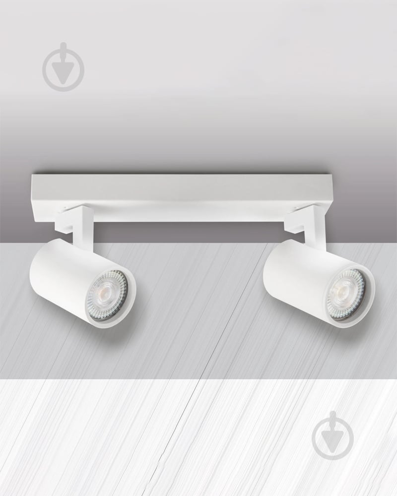 Спот Goldlux Lynx 2x10 Вт GU10 белый 328731 - фото 3