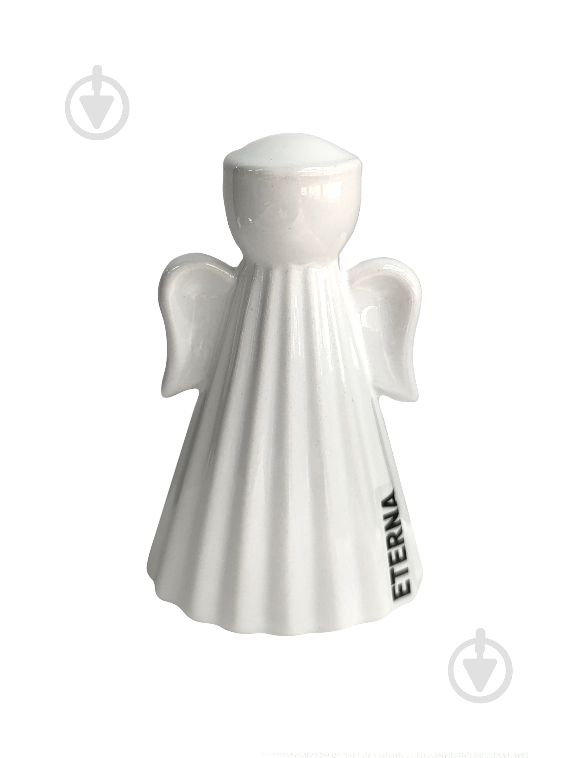 Статуетка Eterna 1402-13 янгол 13х8х6 см білий - фото 1