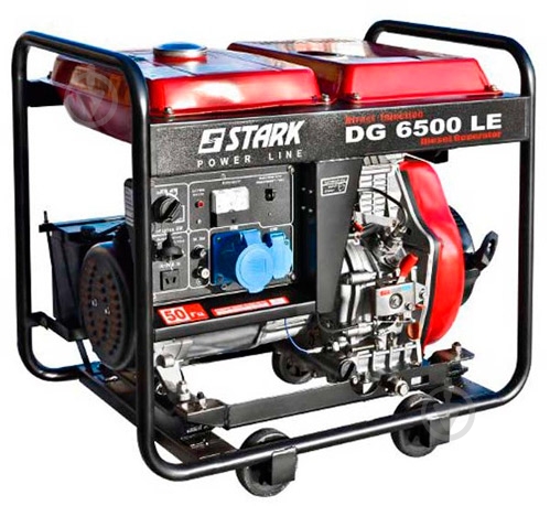 Генератор дизельный Stark DG 6500 LE 4,8 кВт / 5 кВт 220 В 260010050 - фото 1
