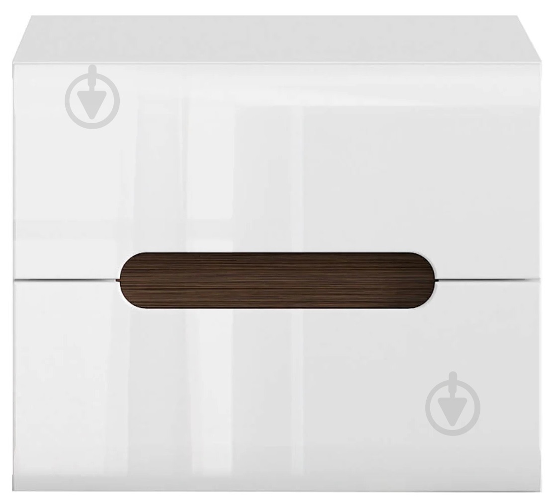 Тумба приліжкова BRW AZTECA TRIO 2ш 500x430x410 мм білий глянець(S504-KOM2S/4/5-BI/BIP) - фото 2 Тумба приліжкова BRW AZTECA TRIO 2ш 500x430x410 мм білий глянець(S504-KOM2S/4/5-BI/BIP) - фото 2