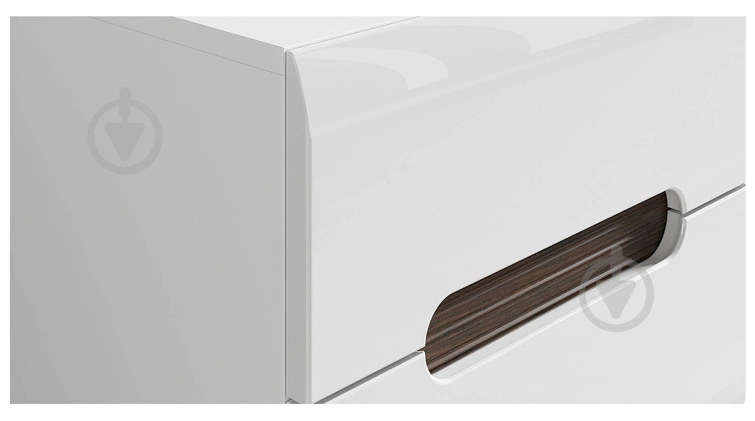 Тумба приліжкова BRW AZTECA TRIO 2ш 500x430x410 мм білий глянець(S504-KOM2S/4/5-BI/BIP) - фото 5 Тумба приліжкова BRW AZTECA TRIO 2ш 500x430x410 мм білий глянець(S504-KOM2S/4/5-BI/BIP) - фото 5
