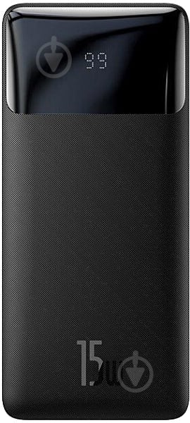 Повербанк BASEUS 15W Display PPDML-I01 10000 mAh black (878302) - фото 1
