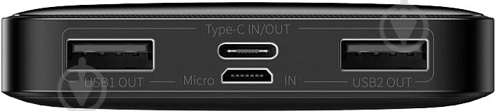Повербанк BASEUS 15W Display PPDML-I01 10000 mAh black (878302) - фото 4