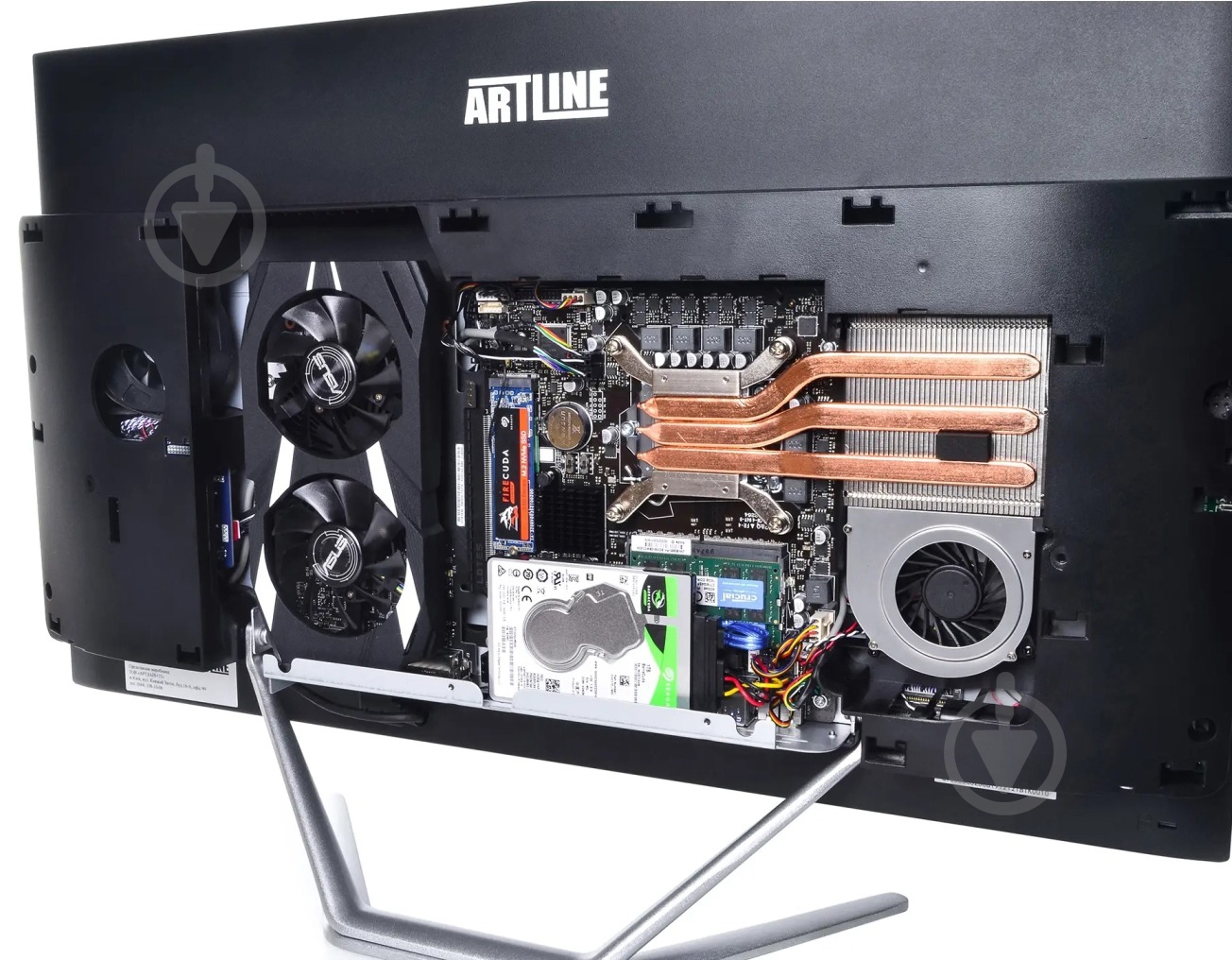 Моноблок Artline Gaming G75 27" (G75v54) black/silver - фото 7 Моноблок Artline Gaming G75 27" (G75v54) black/silver - фото 7
