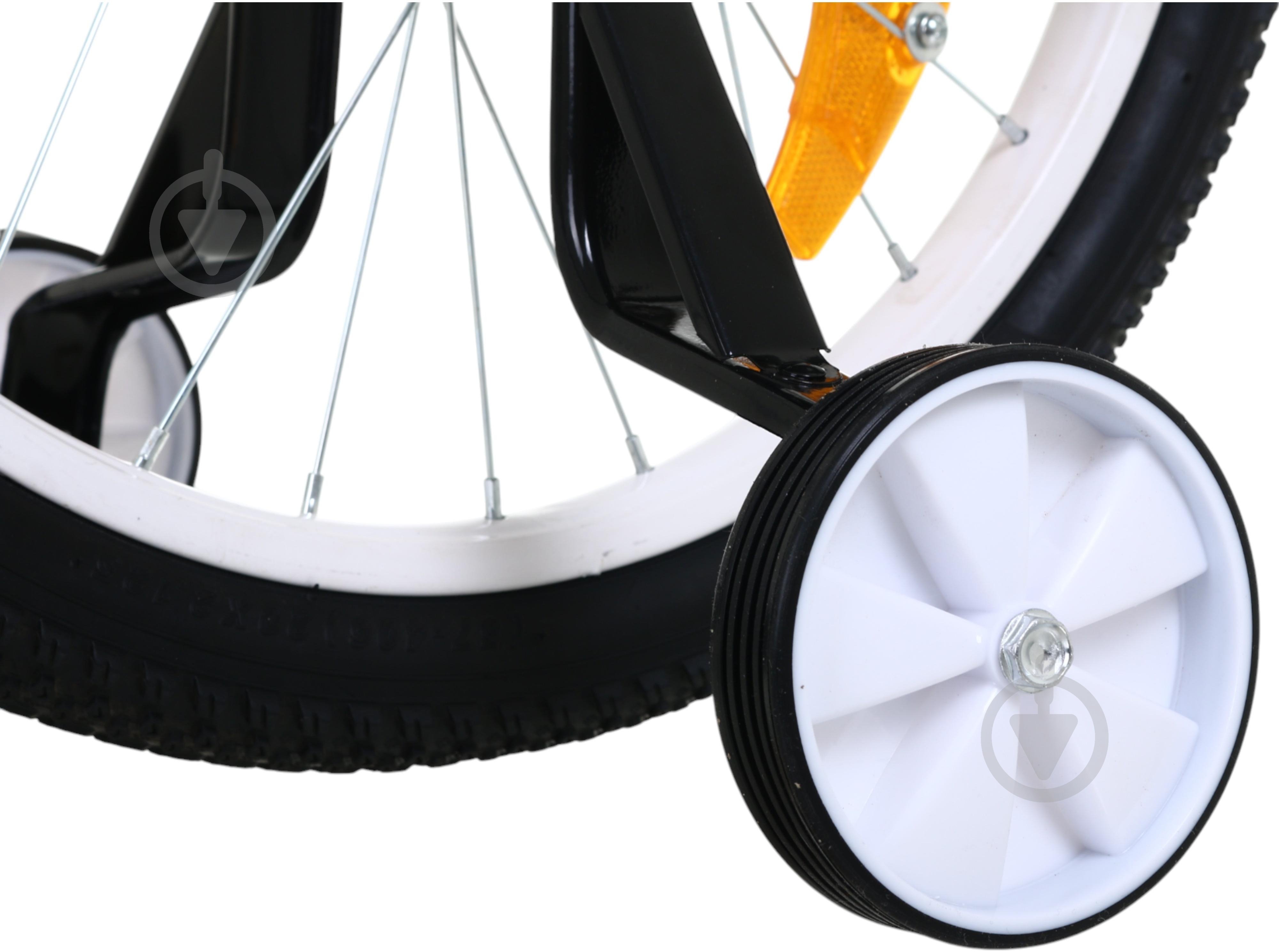 Велосипед дитячий MaxxPro kids 20" біло-чорний KB014 - фото 6