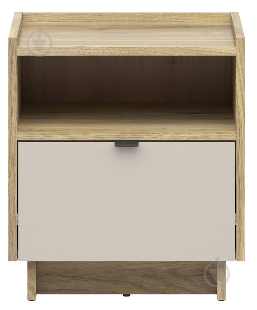 Тумба прикроватная BRW DALVA 1ш 565x495x420 мм дуб маувелла/кашемир (S640-KOM1S-DMU/UKA) - фото 2