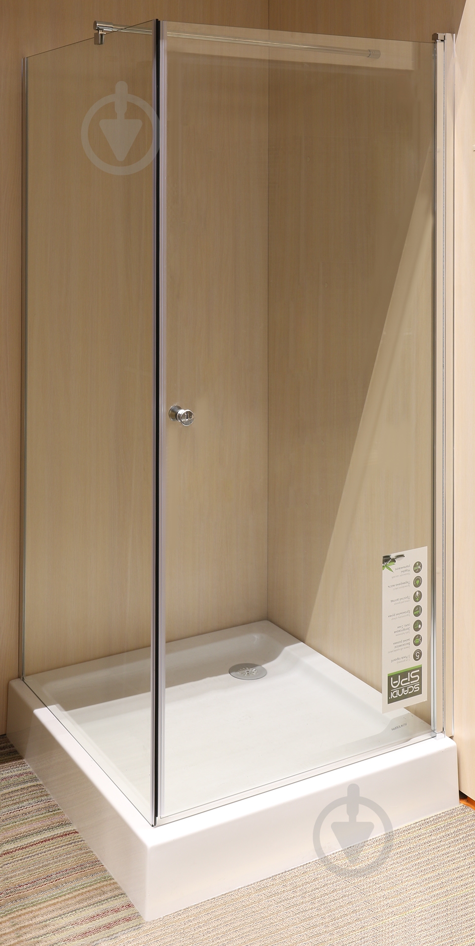 Душевая кабина ScandiSPA Smart 90x90 см - фото 1