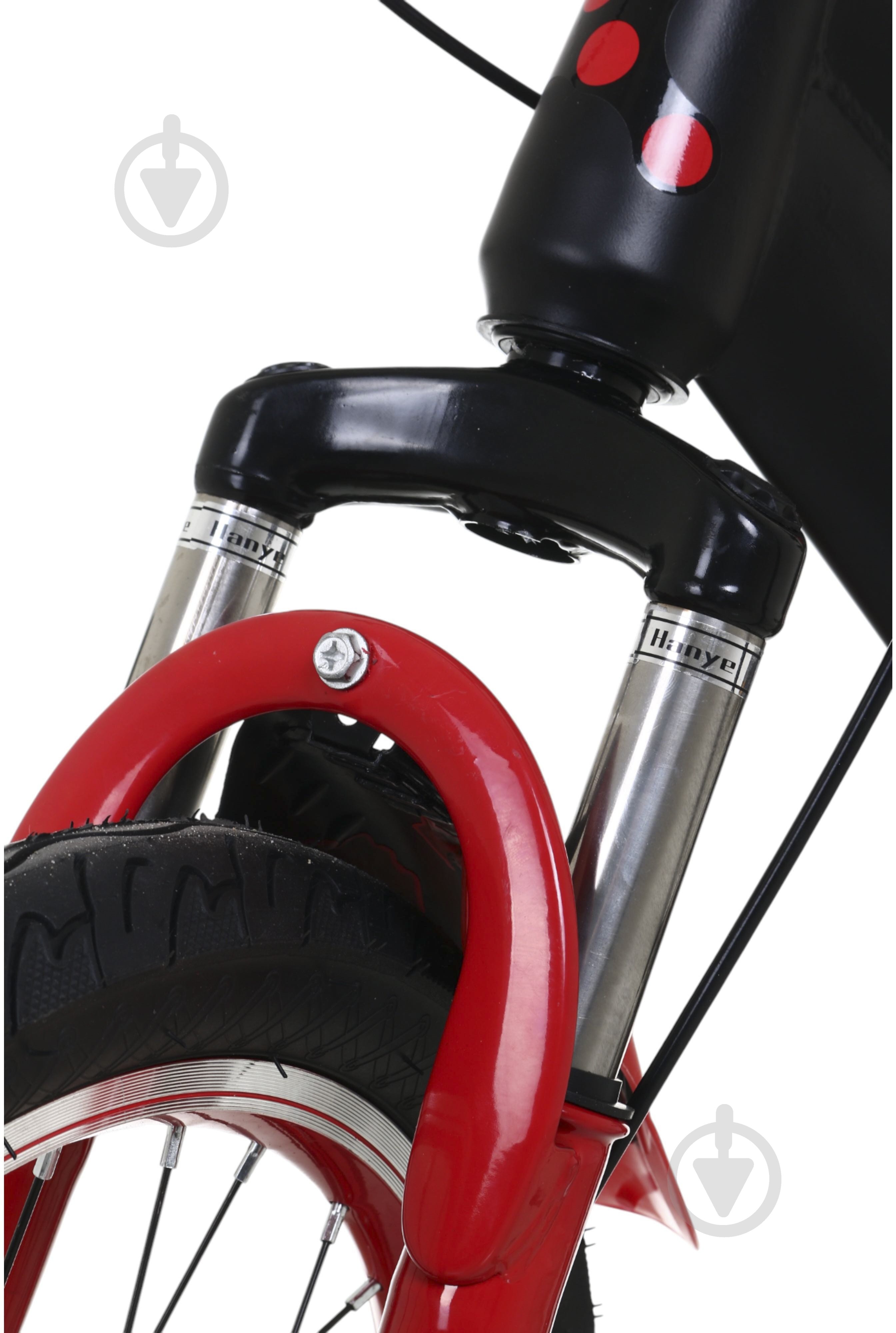 Велосипед дитячий MaxxPro kids 18" чорний із червоним KB019 - фото 3