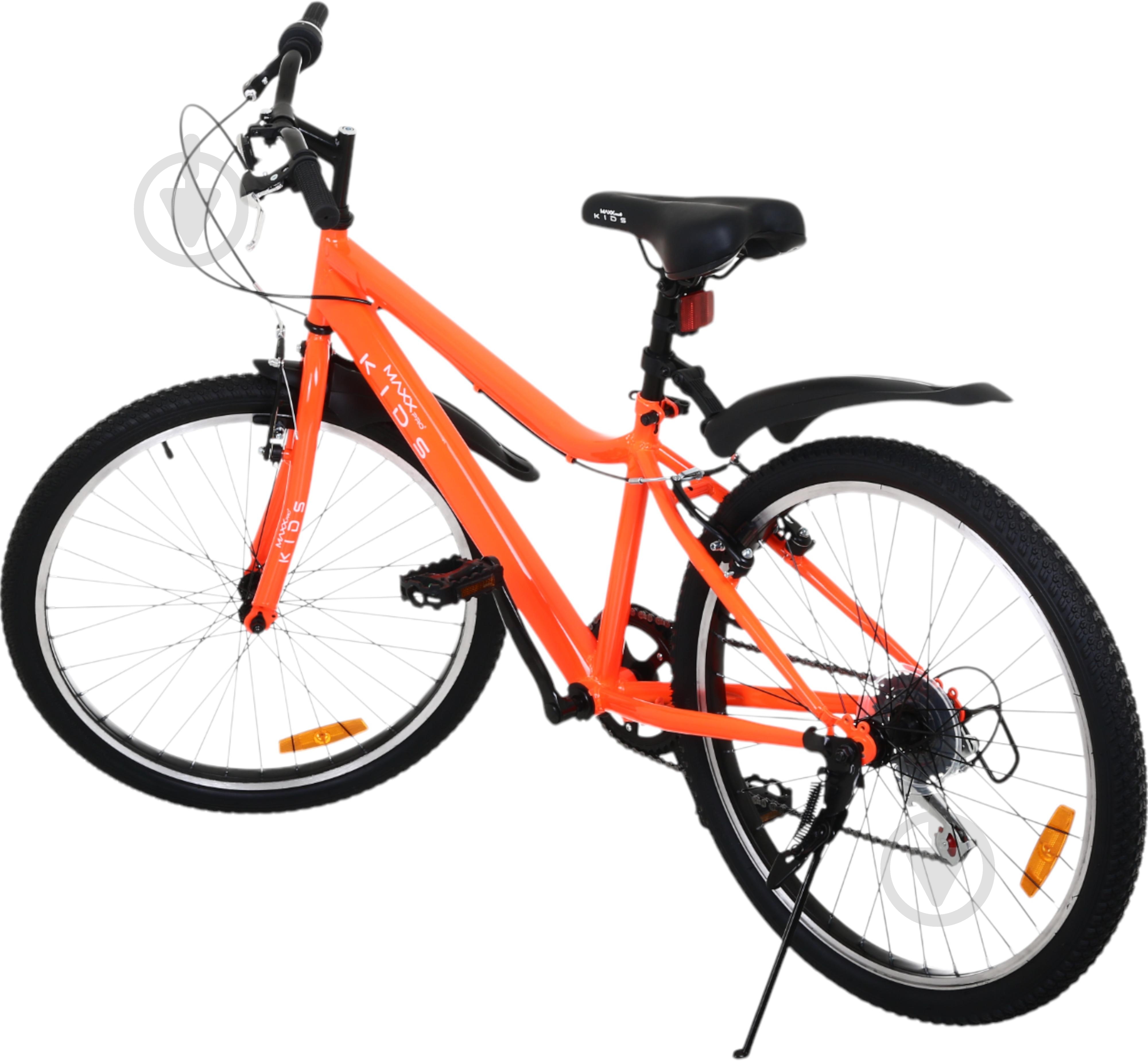 Велосипед дитячий MaxxPro kids 24" помаранчевий KB022 - фото 2