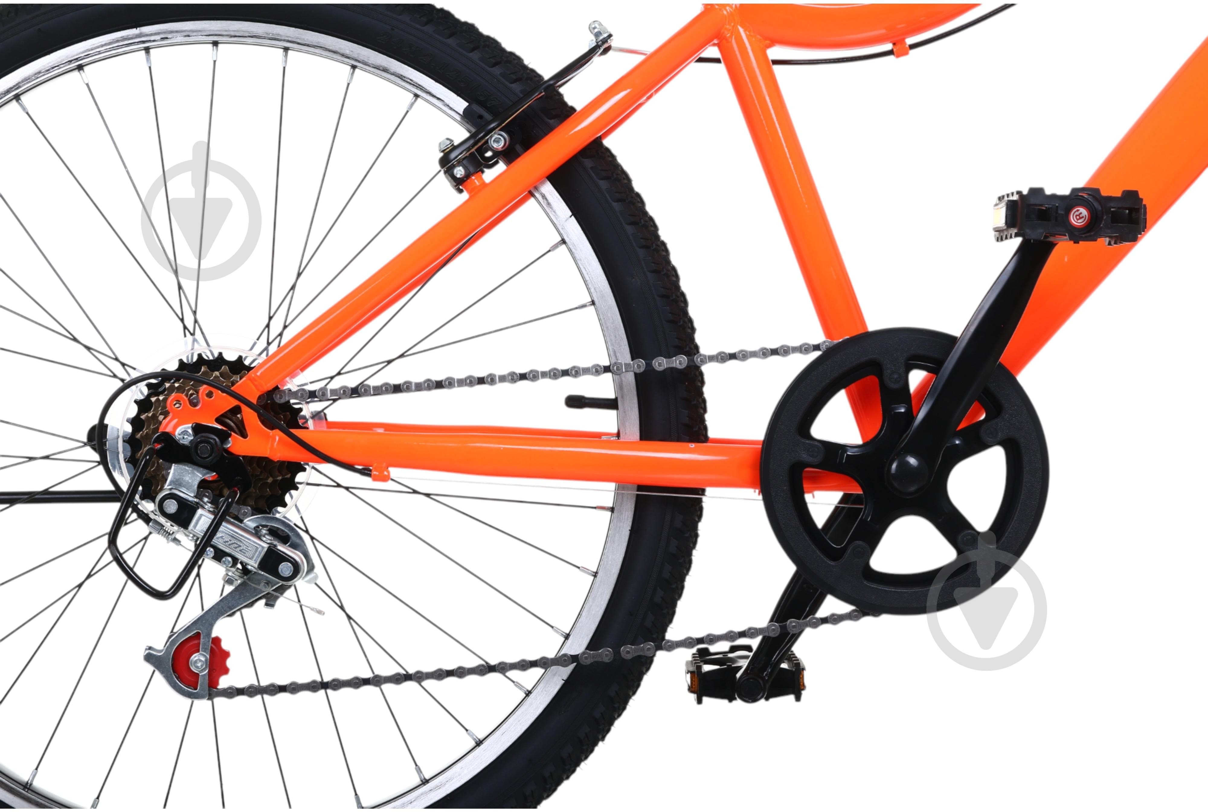Велосипед дитячий MaxxPro kids 24" помаранчевий KB022 - фото 4