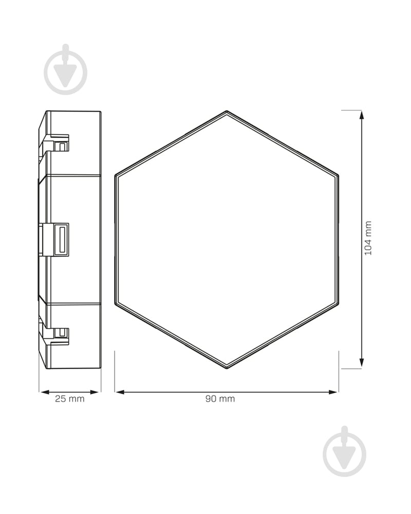 Светильник настенный Goldlux Maya LED-модуль белый 331458 - фото 7