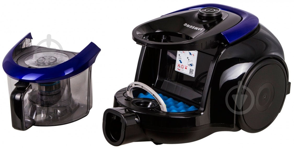 Пылесос Samsung Anti-Tangle VC18M21A0SB/UK blue - фото 9
