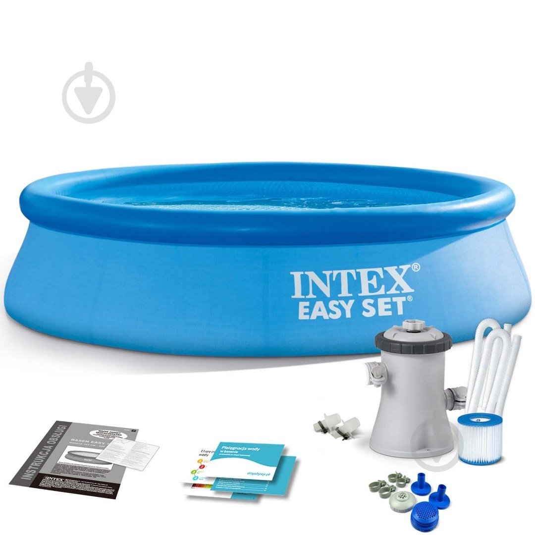 Басейн надувний Intex Easy Set арт. 28108 (244x61 см) - фото 1
