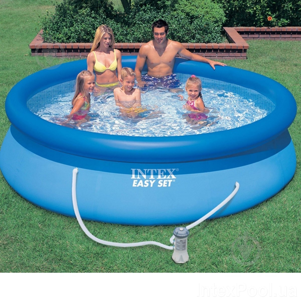 Басейн надувний Intex Easy Set арт. 28108 (244x61 см) - фото 3