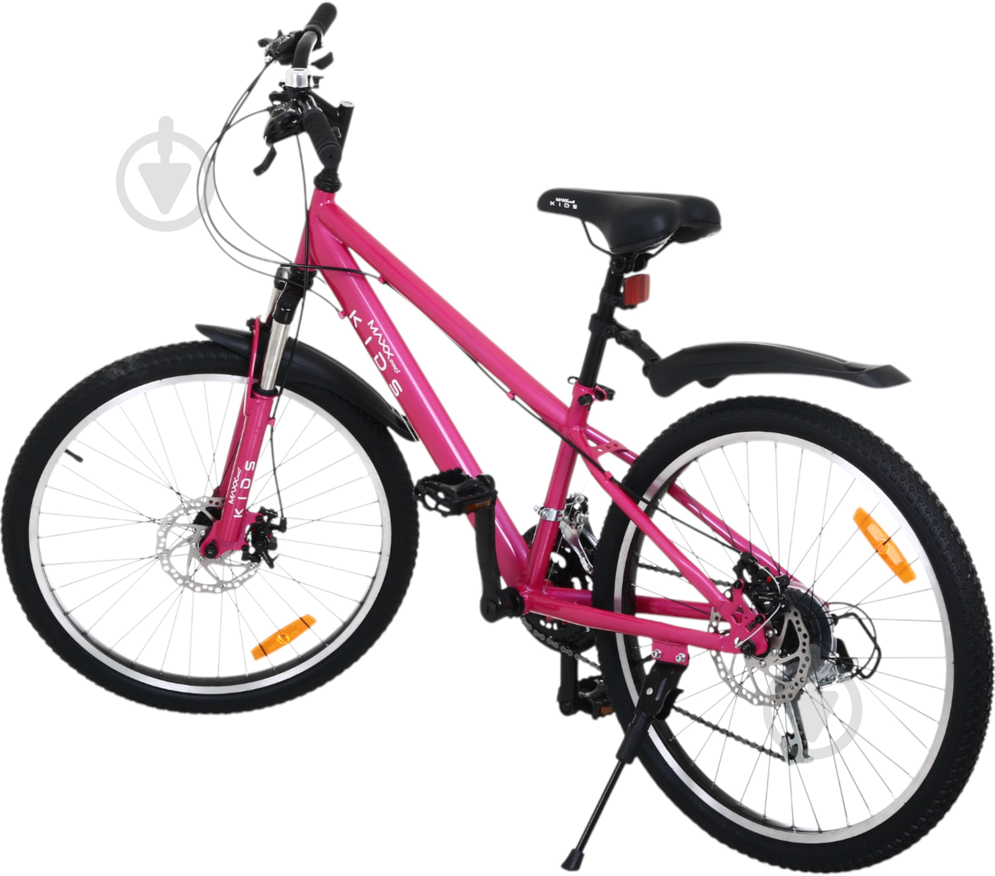 Велосипед дитячий MaxxPro kids 24" рожевий KB025 - фото 2