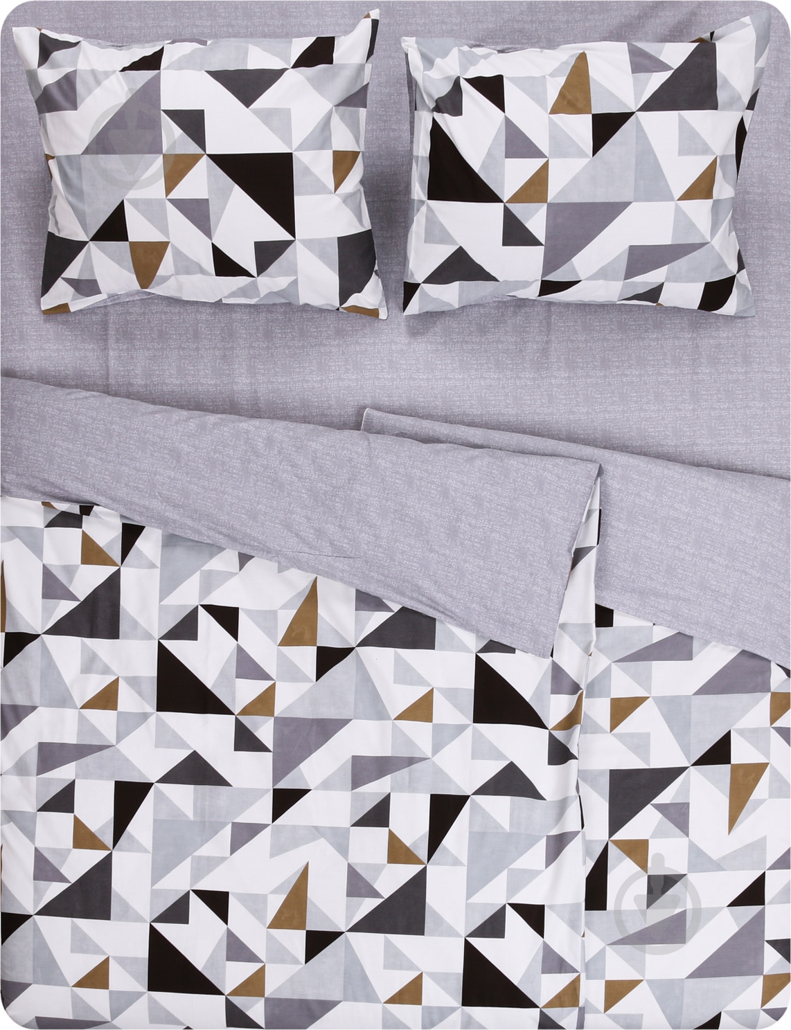 Комплект постельного белья tender geometry семейный мульти La Nuit - фото 1 Комплект постельного белья tender geometry семейный мульти La Nuit - фото 1