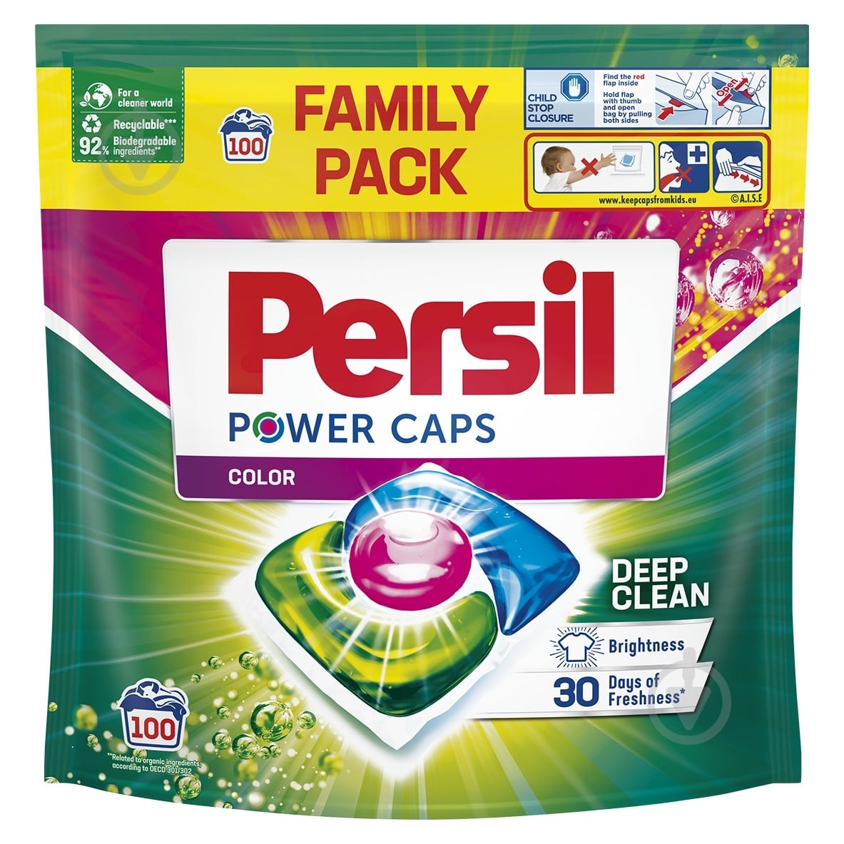 Капсули для машинного прання Persil Color 100 шт. - фото 1