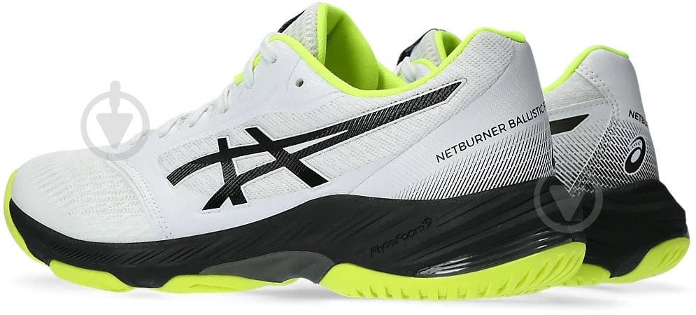 Кроссовки мужские Asics NETBURNER BALLISTIC FF 3 1051A073-102 р.40,5 белые - фото 4