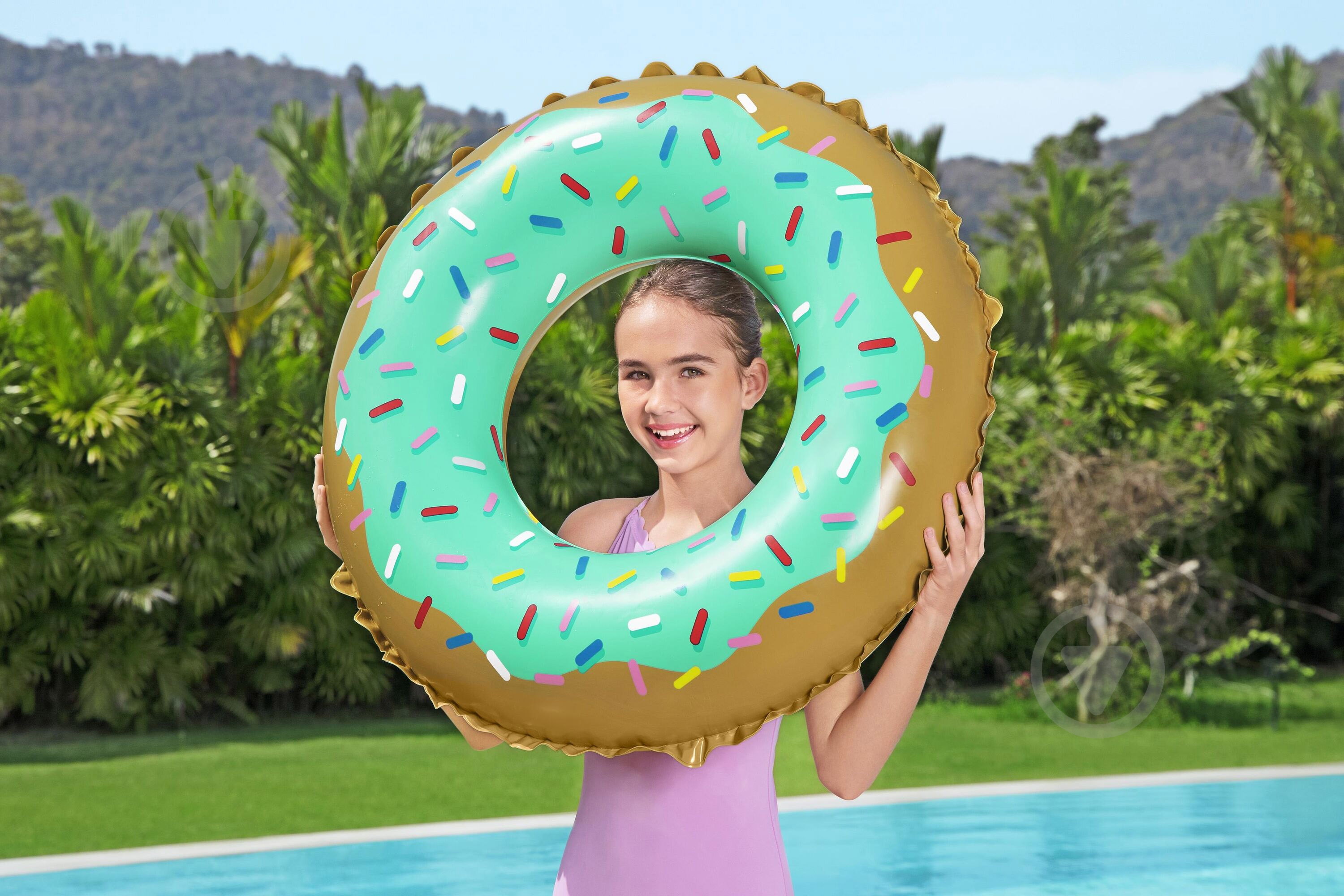 Круг надувной Bestway ø91 Sweet Donut 10+ - фото 4