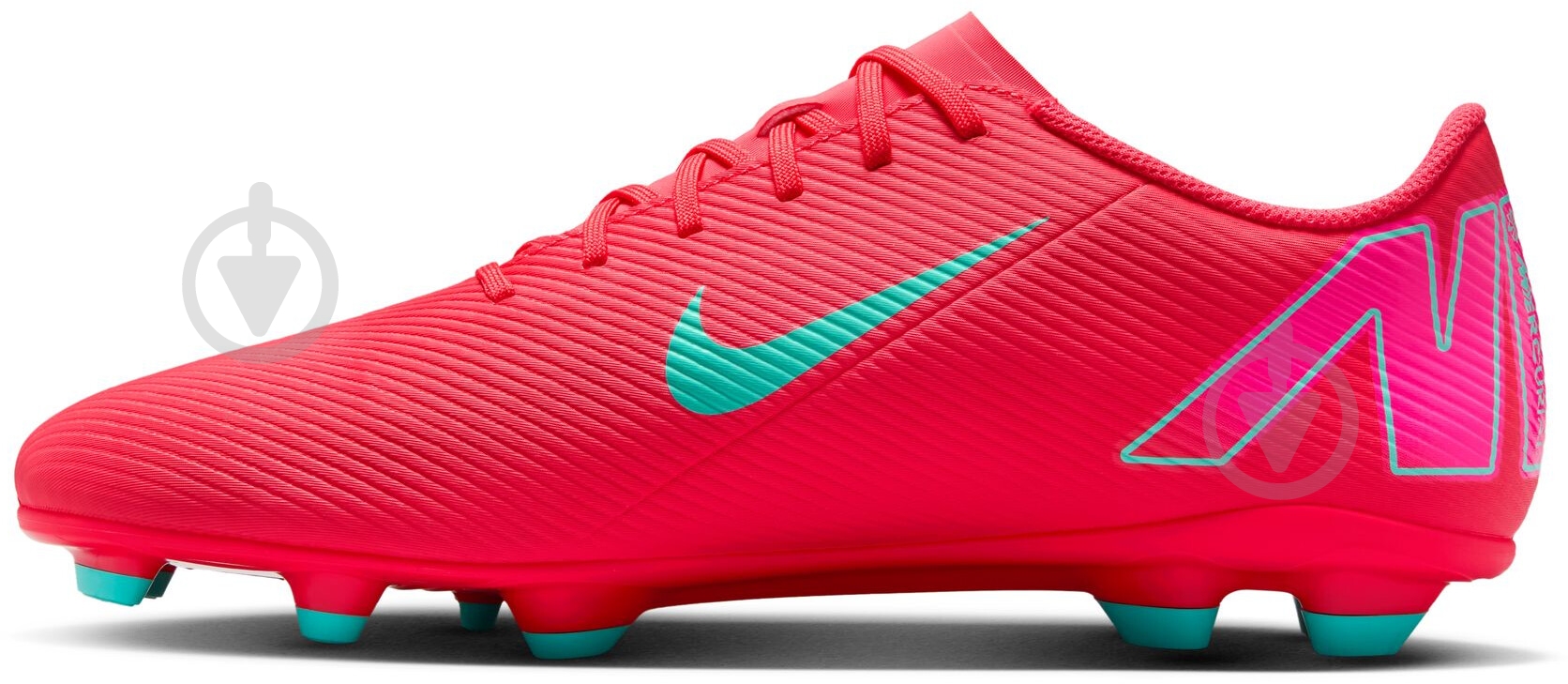 Бутси Nike Mercurial Vapor 16 Club FQ8441-800 р.45 рожевий - фото 4 Бутси Nike Mercurial Vapor 16 Club FQ8441-800 р.45 рожевий - фото 4