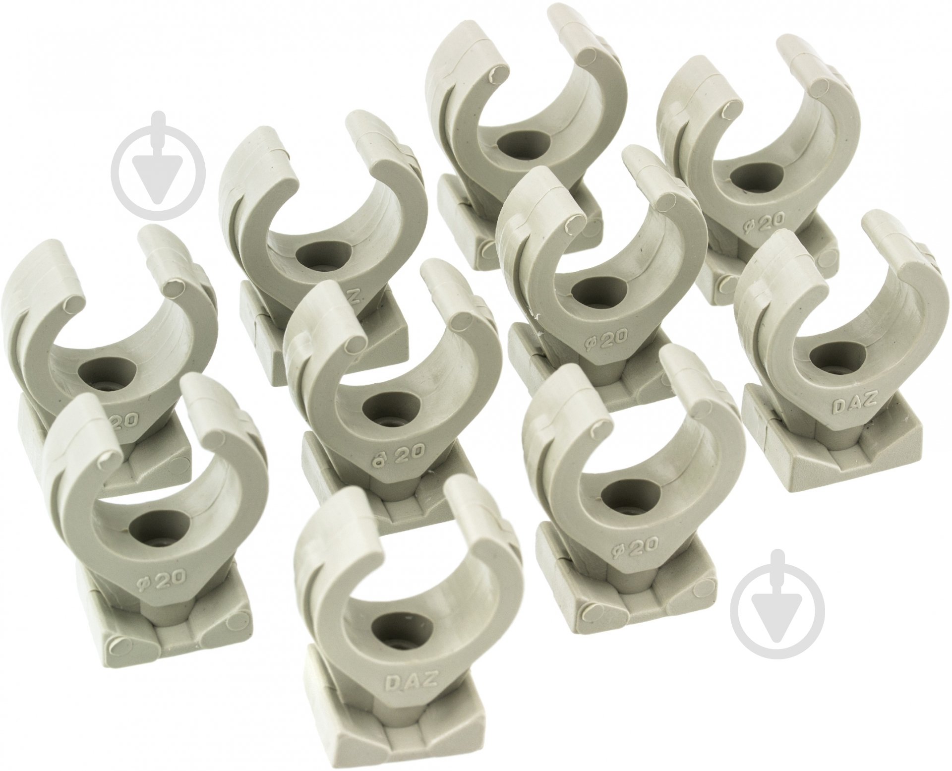 Клипса Lion 20 мм Premium для крепежа полипропиленовой трубы 10 шт. - фото 3