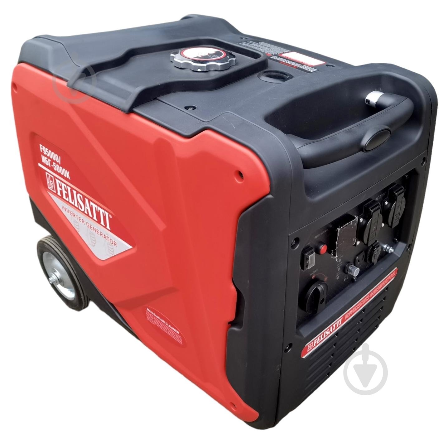 Генератор бензиновий Felisatti 3,5 кВт / 3,7 кВт 230 В ИБГ-5000К/F95000 - фото 6