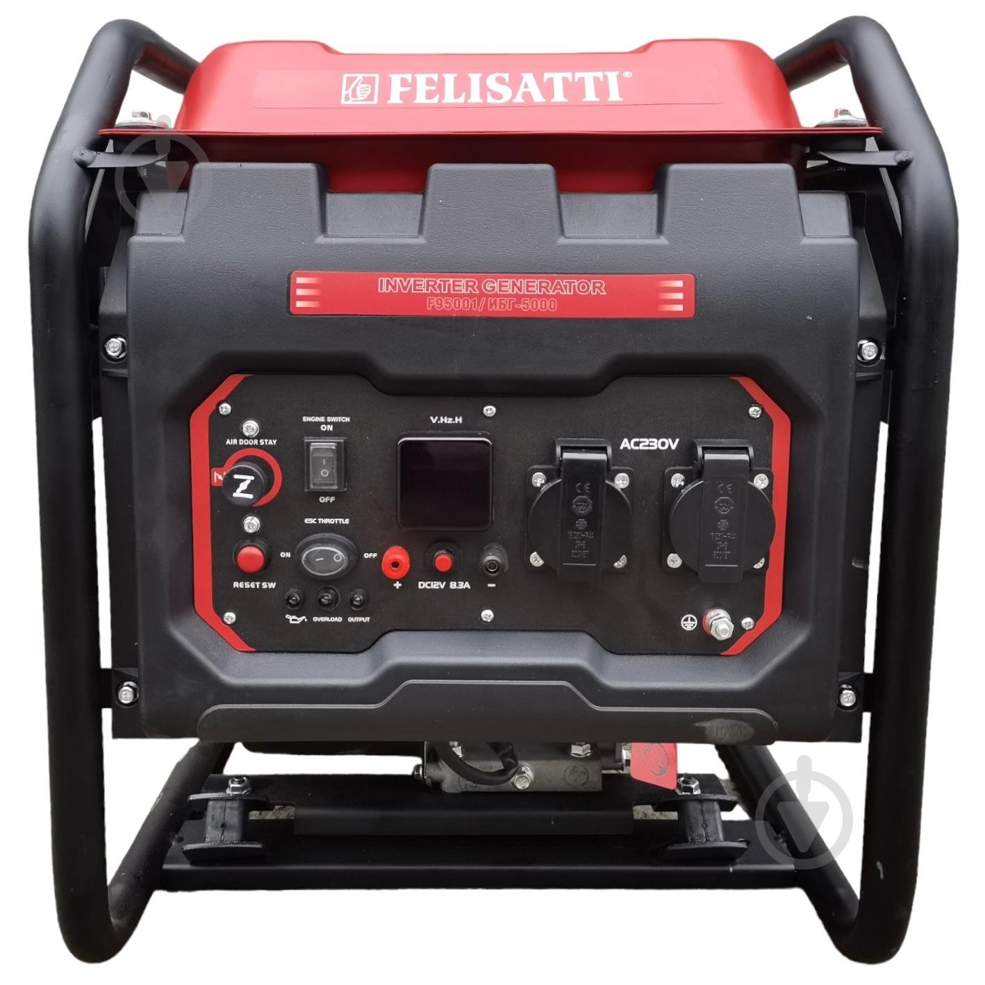 Генератор бензиновый 3,5 кВт / 3,7 кВт 230 В ИБГ-5000/F95001 - фото 2 Генератор бензиновый 3,5 кВт / 3,7 кВт 230 В ИБГ-5000/F95001 - фото 2