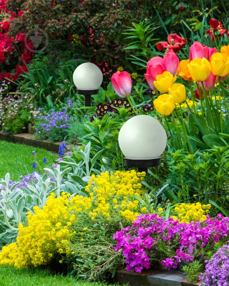 Светильник на солнечной батарее Goldlux Kula IP44 черный 304711 - фото 2