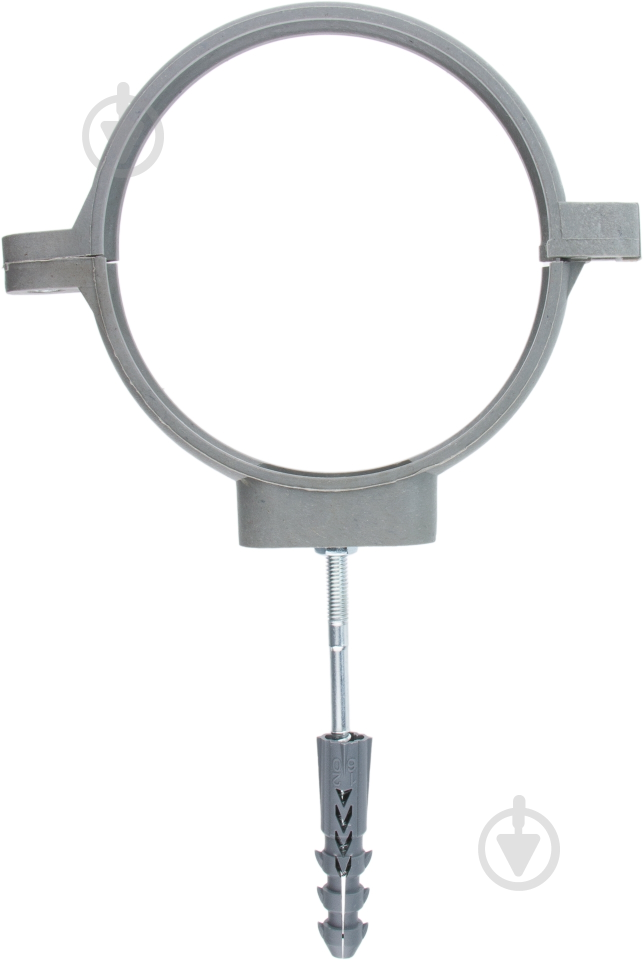 Крепеж для канализационных труб Lion ПП d110 мм с шурупом и дюбелем - фото 1 Крепеж для канализационных труб Lion ПП d110 мм с шурупом и дюбелем - фото 1