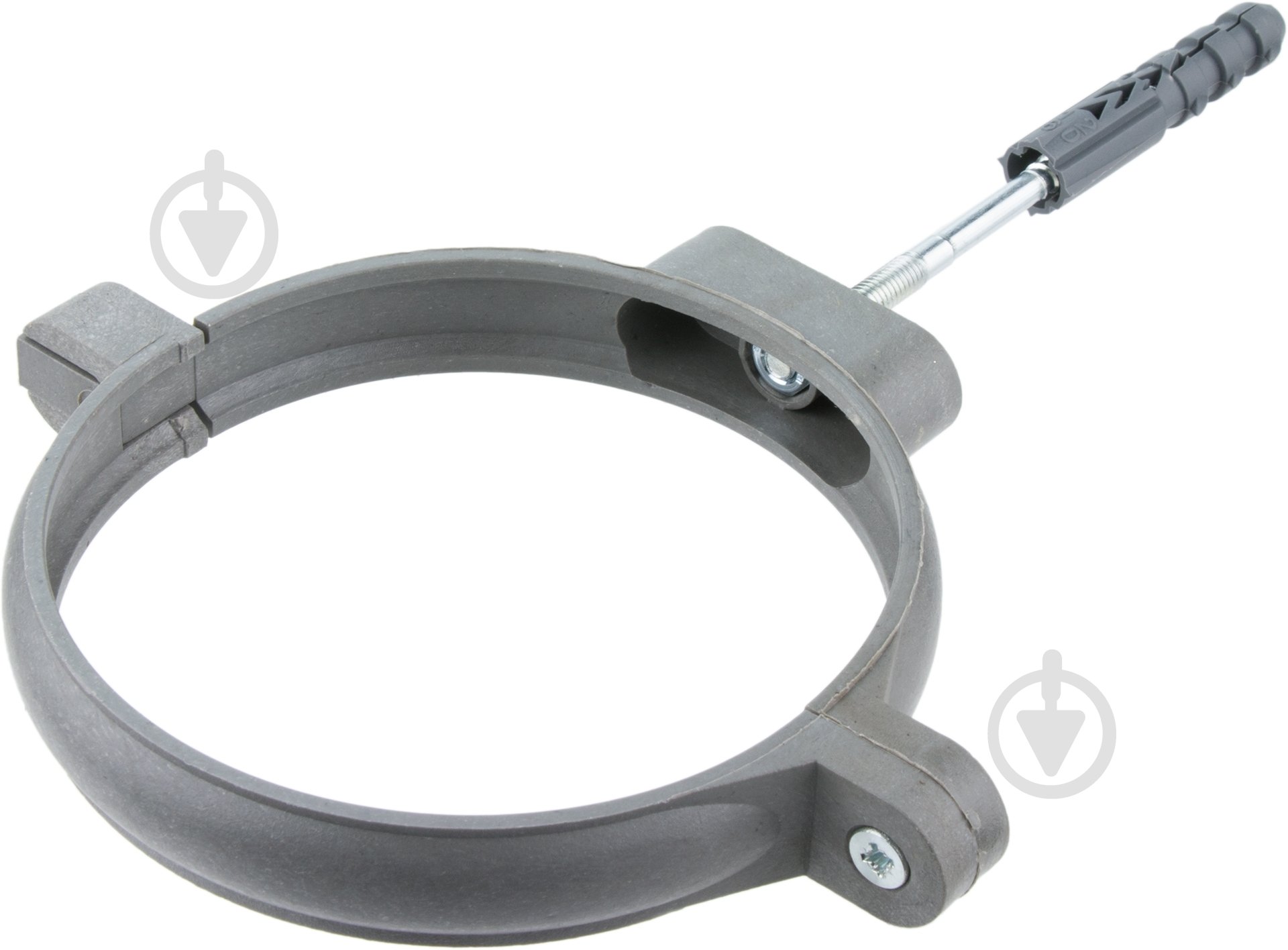 Крепеж для канализационных труб Lion ПП d110 мм с шурупом и дюбелем - фото 2 Крепеж для канализационных труб Lion ПП d110 мм с шурупом и дюбелем - фото 2