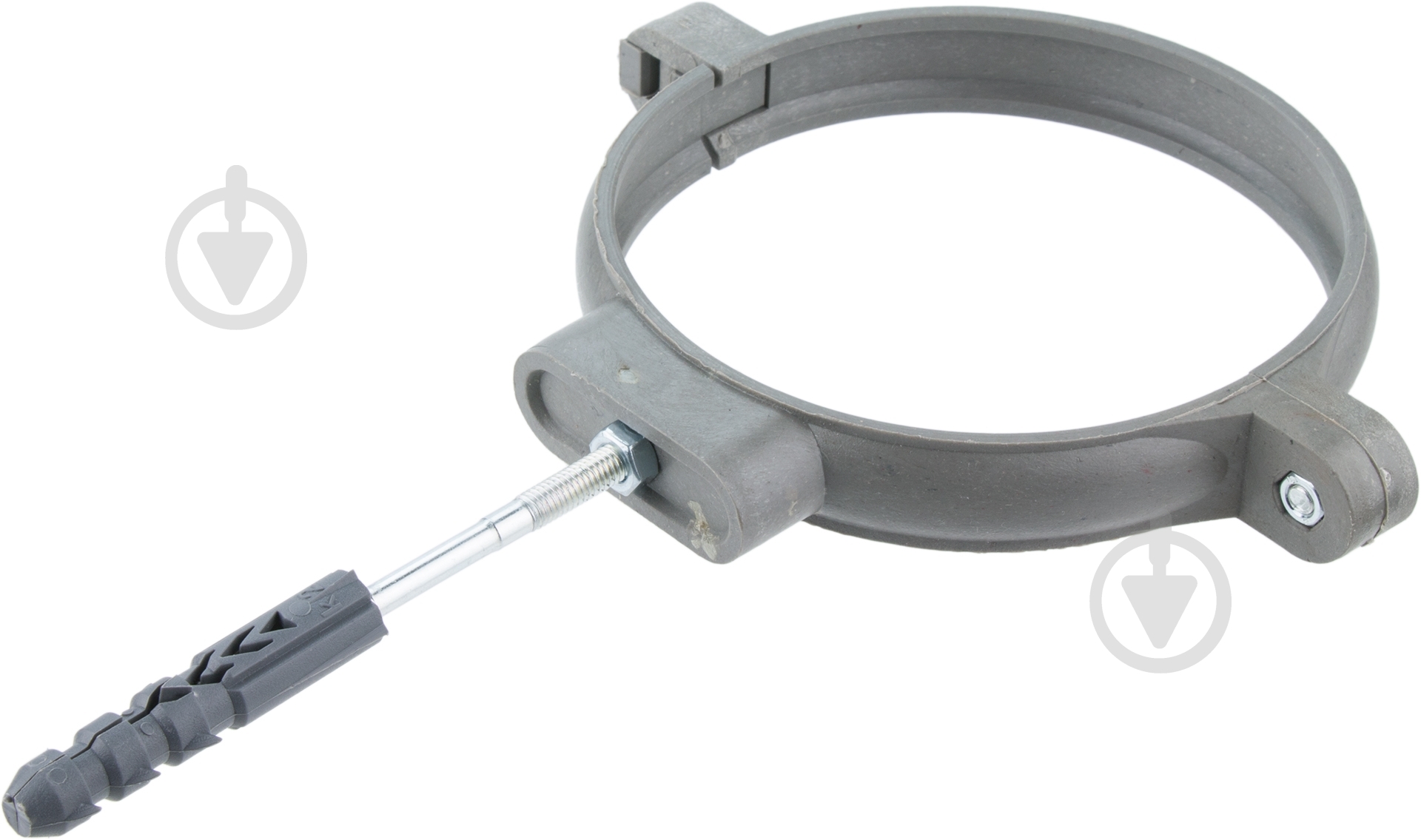 Крепеж для канализационных труб Lion ПП d110 мм с шурупом и дюбелем - фото 3 Крепеж для канализационных труб Lion ПП d110 мм с шурупом и дюбелем - фото 3