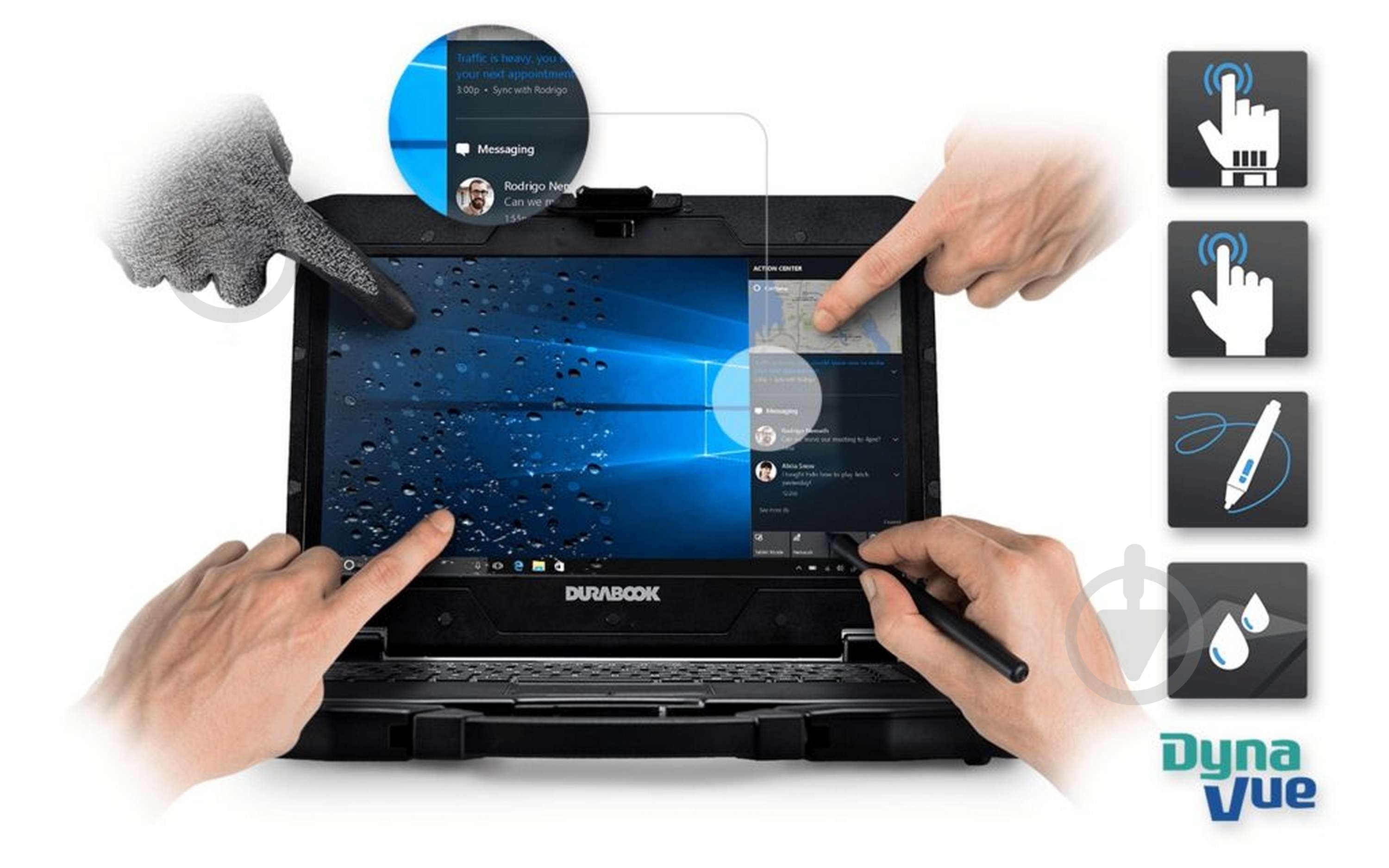 Ноутбук DURABOOK S14I 14" (S4E1A211EAXX) black - фото 19 Ноутбук DURABOOK S14I 14" (S4E1A211EAXX) black - фото 19